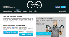 Desktop Screenshot of criminyl.co.uk